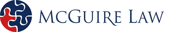 MLaw_navy McGuire Law Logo, navy
